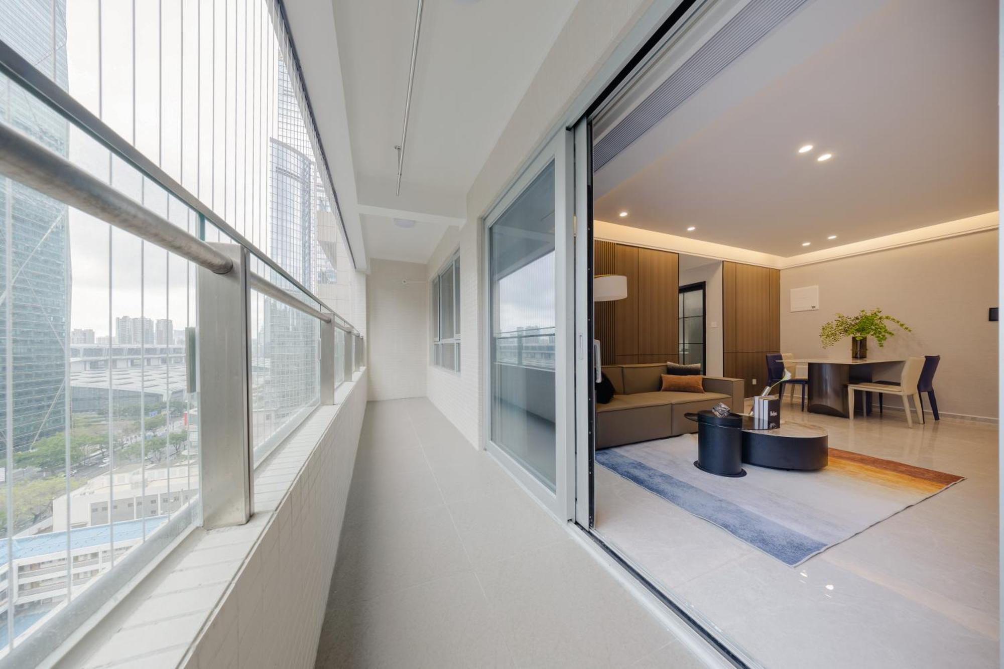 XI Ke Executive Apartment - Shenzhen Futian Exhibition Center Exteriér fotografie