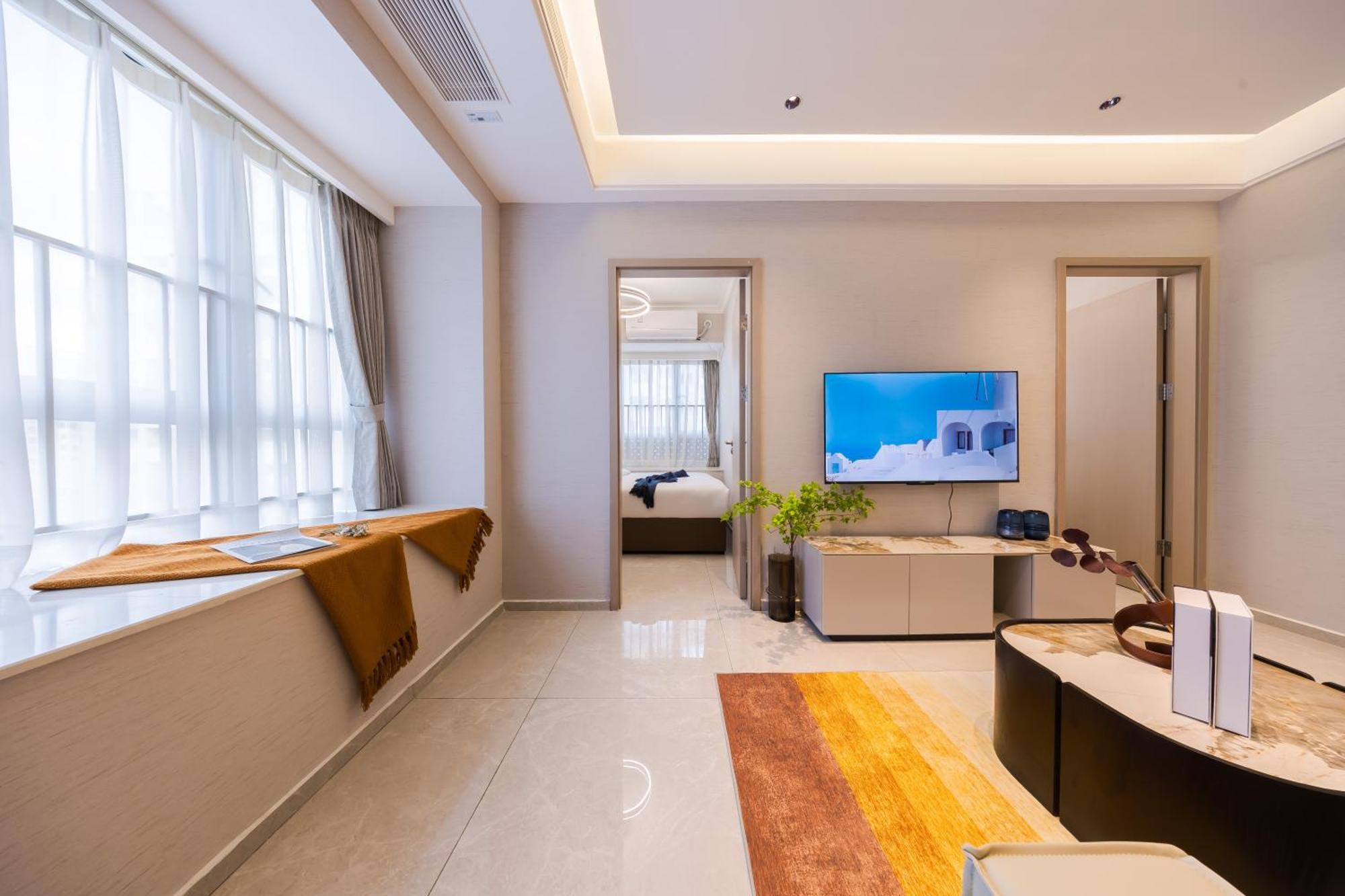 XI Ke Executive Apartment - Shenzhen Futian Exhibition Center Exteriér fotografie