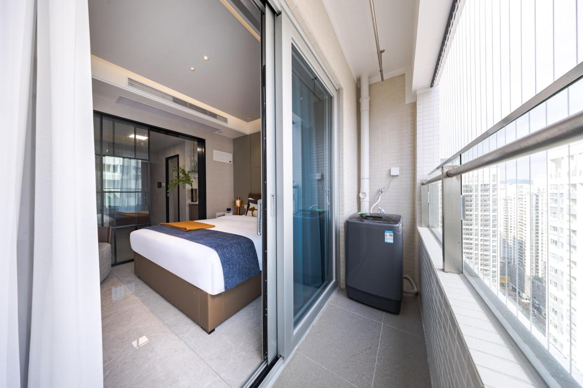 XI Ke Executive Apartment - Shenzhen Futian Exhibition Center Exteriér fotografie