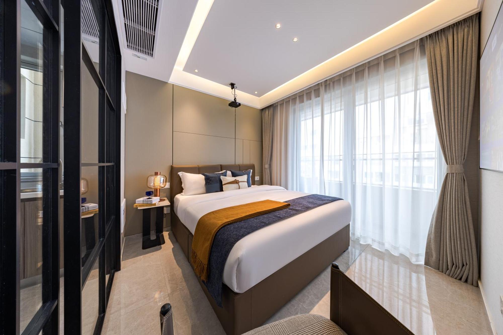 XI Ke Executive Apartment - Shenzhen Futian Exhibition Center Exteriér fotografie