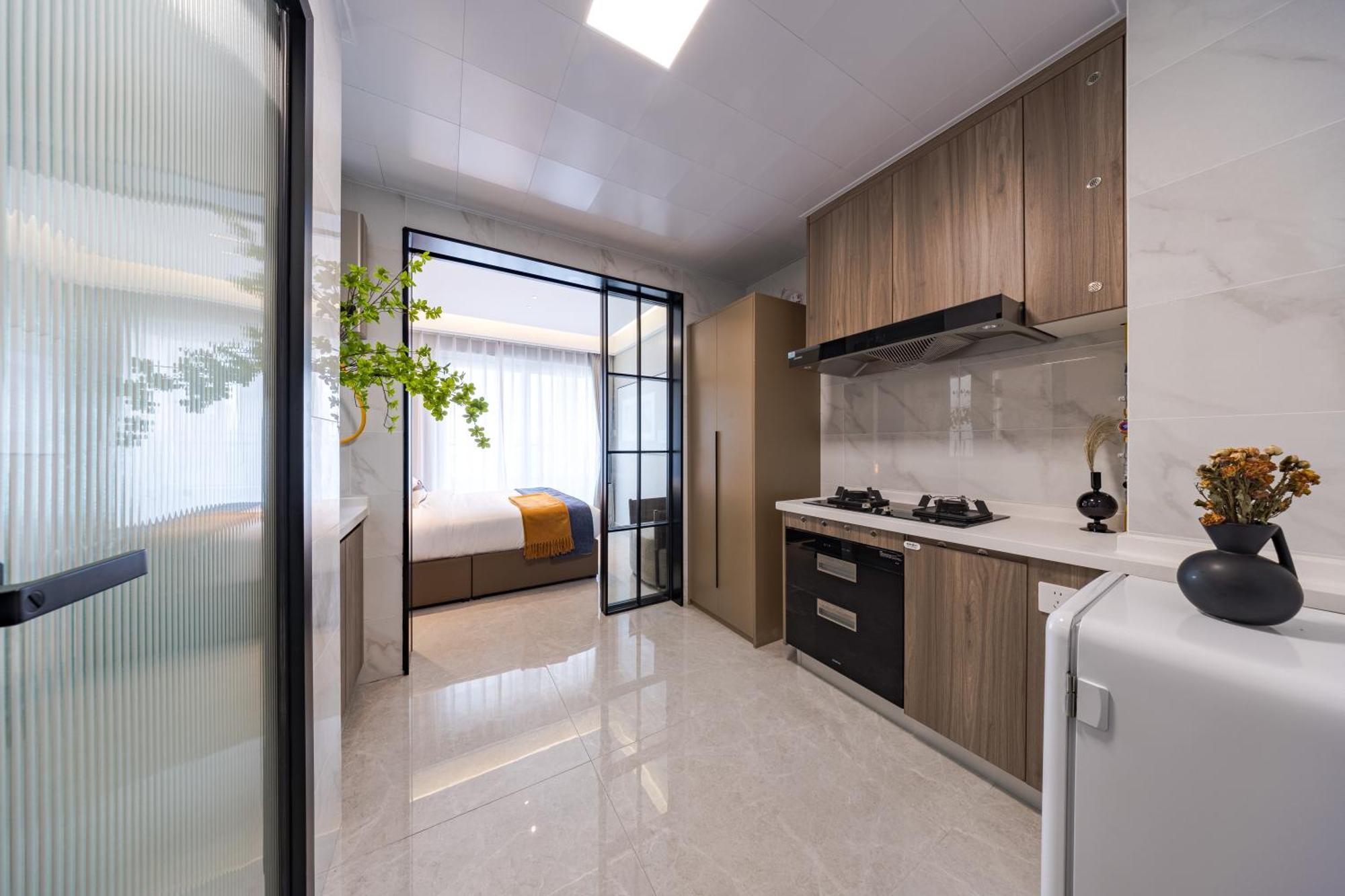 XI Ke Executive Apartment - Shenzhen Futian Exhibition Center Exteriér fotografie