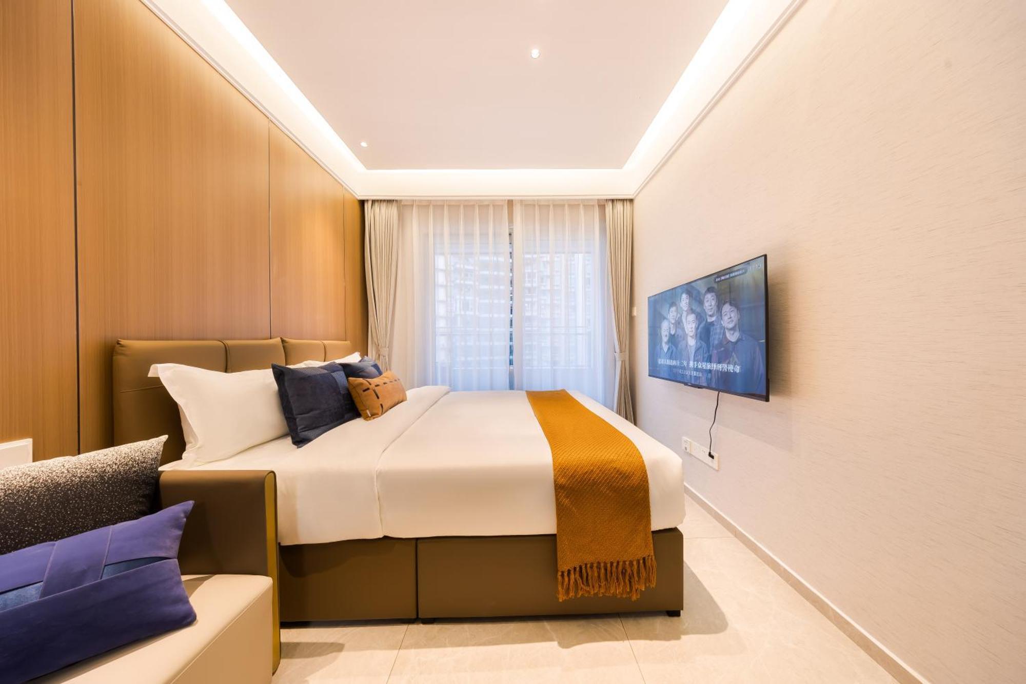 XI Ke Executive Apartment - Shenzhen Futian Exhibition Center Exteriér fotografie