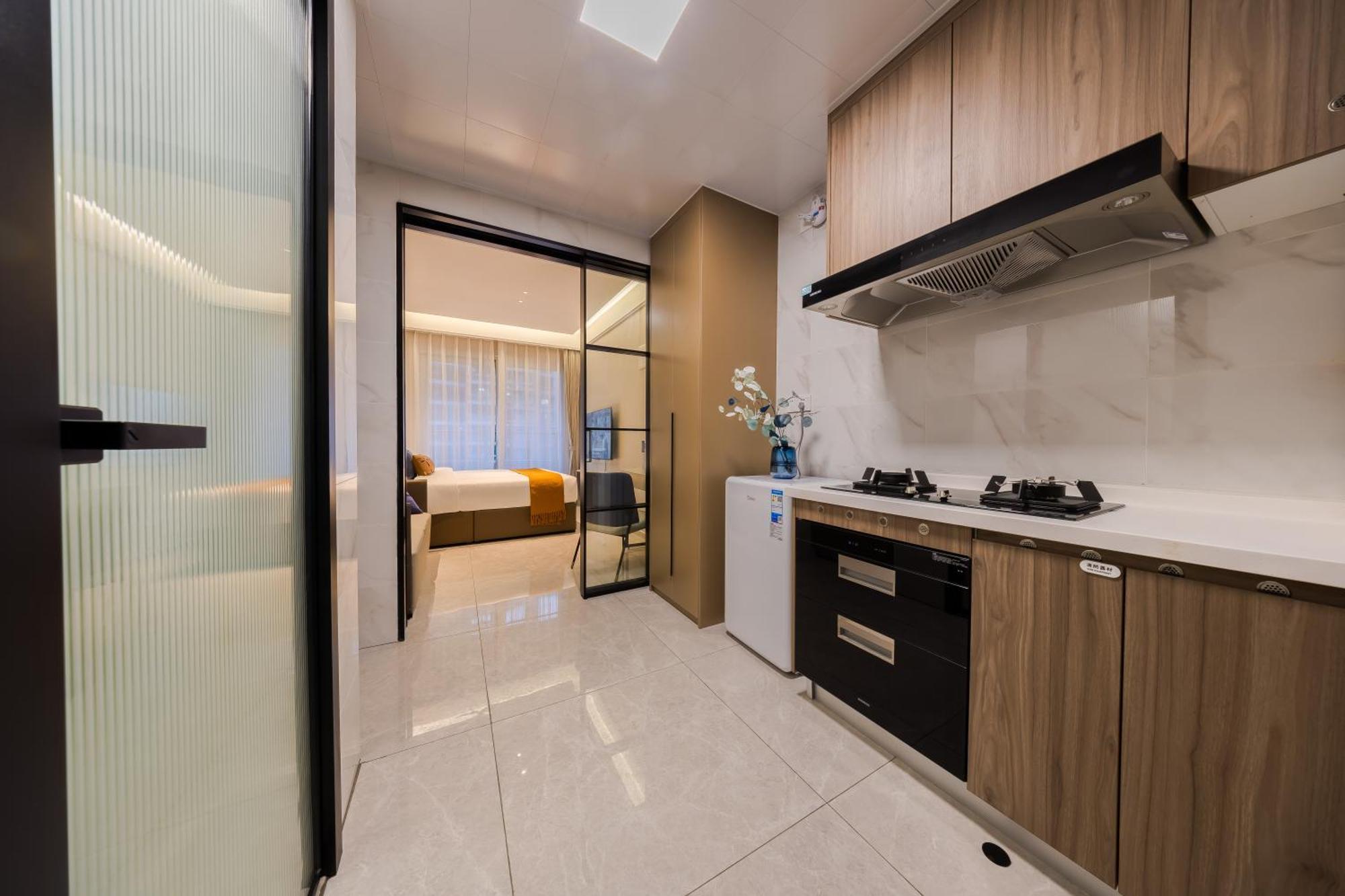 XI Ke Executive Apartment - Shenzhen Futian Exhibition Center Exteriér fotografie